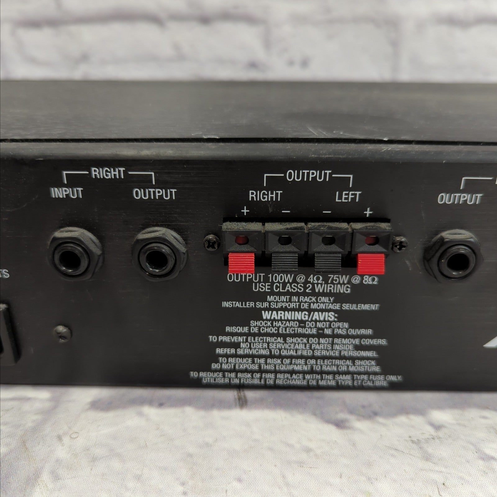 Alesis RA100 Reference Power Amp