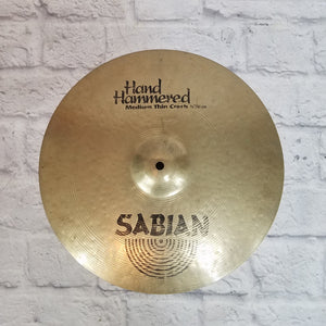 Sabian Hand Hammered 16 inch medium thin crash