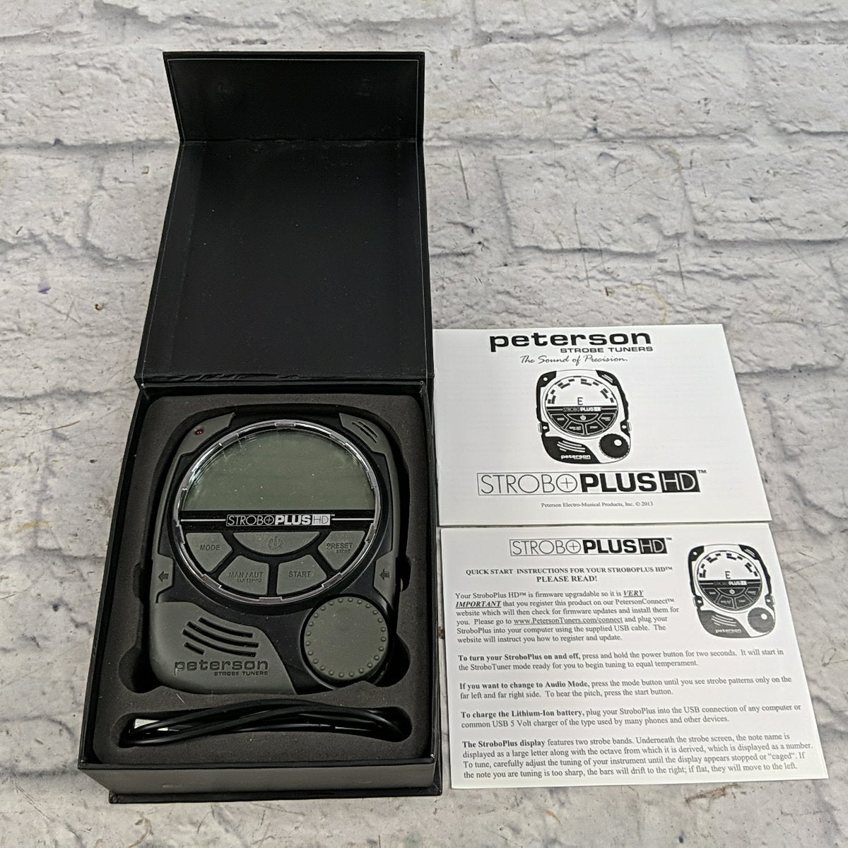 Peterson SP-1 StroboPlus HD Chromatic Strobe Tuner
