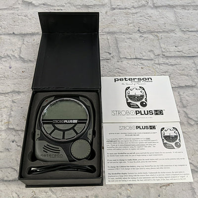 Peterson SP-1 StroboPlus HD Chromatic Strobe Tuner