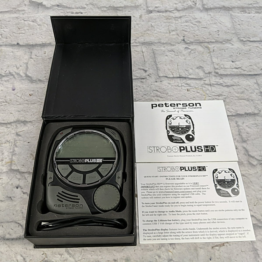 Peterson SP-1 StroboPlus HD Chromatic Strobe Tuner