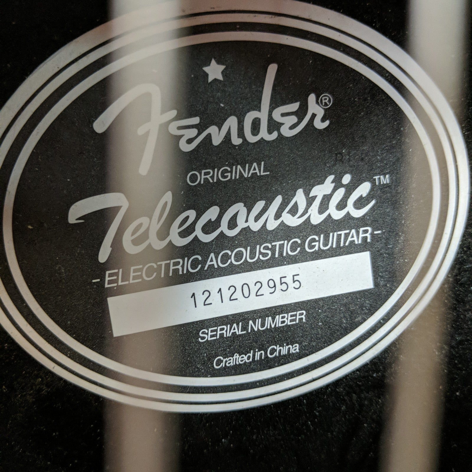 Fender Telecoustic Acoustic/Electric Guitar