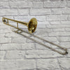 Hunter 6420L Bb Student Slide Trombone - Includes 12C mouthpiece and hard case - Ready to play!