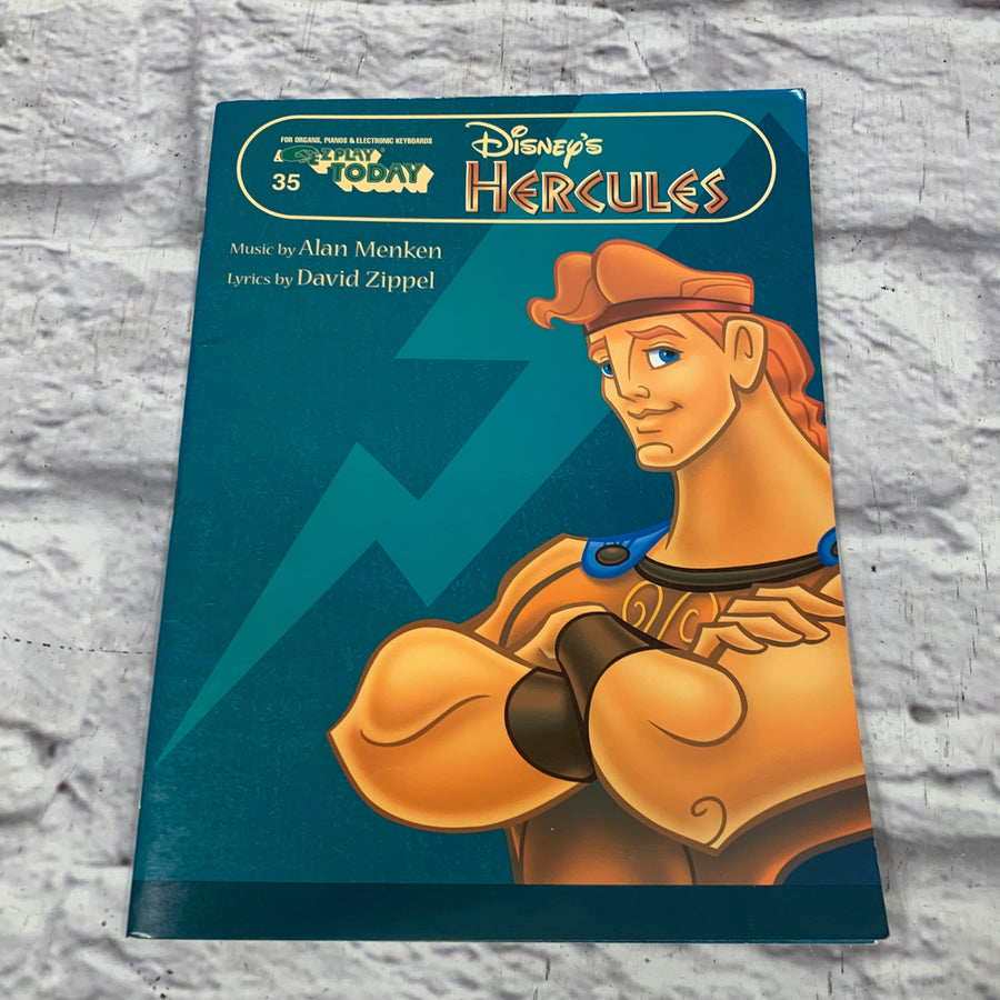Ez Play Today Disney's Hercules Sheet Music Organs Pianos Electronic Keyboards