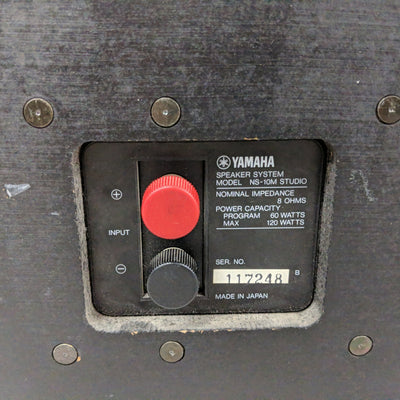 Yamaha NS-10M Studio Monitors (Matching Pair)