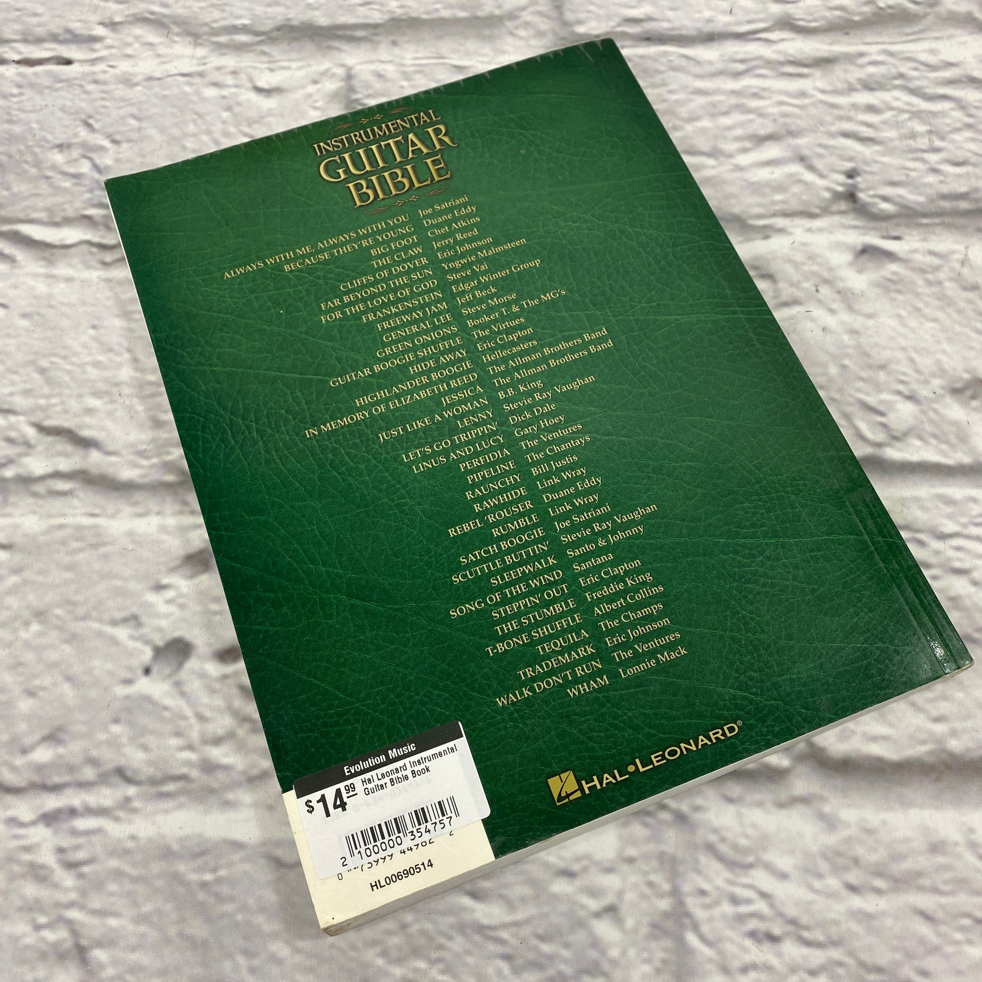 Hal Leonard Instrumental Guitar Bible Book