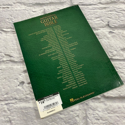 Hal Leonard Instrumental Guitar Bible Book