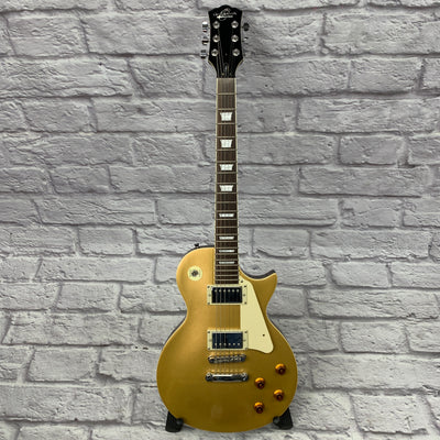 Oscar Schmidt OE20 Single Cutaway Goldtop