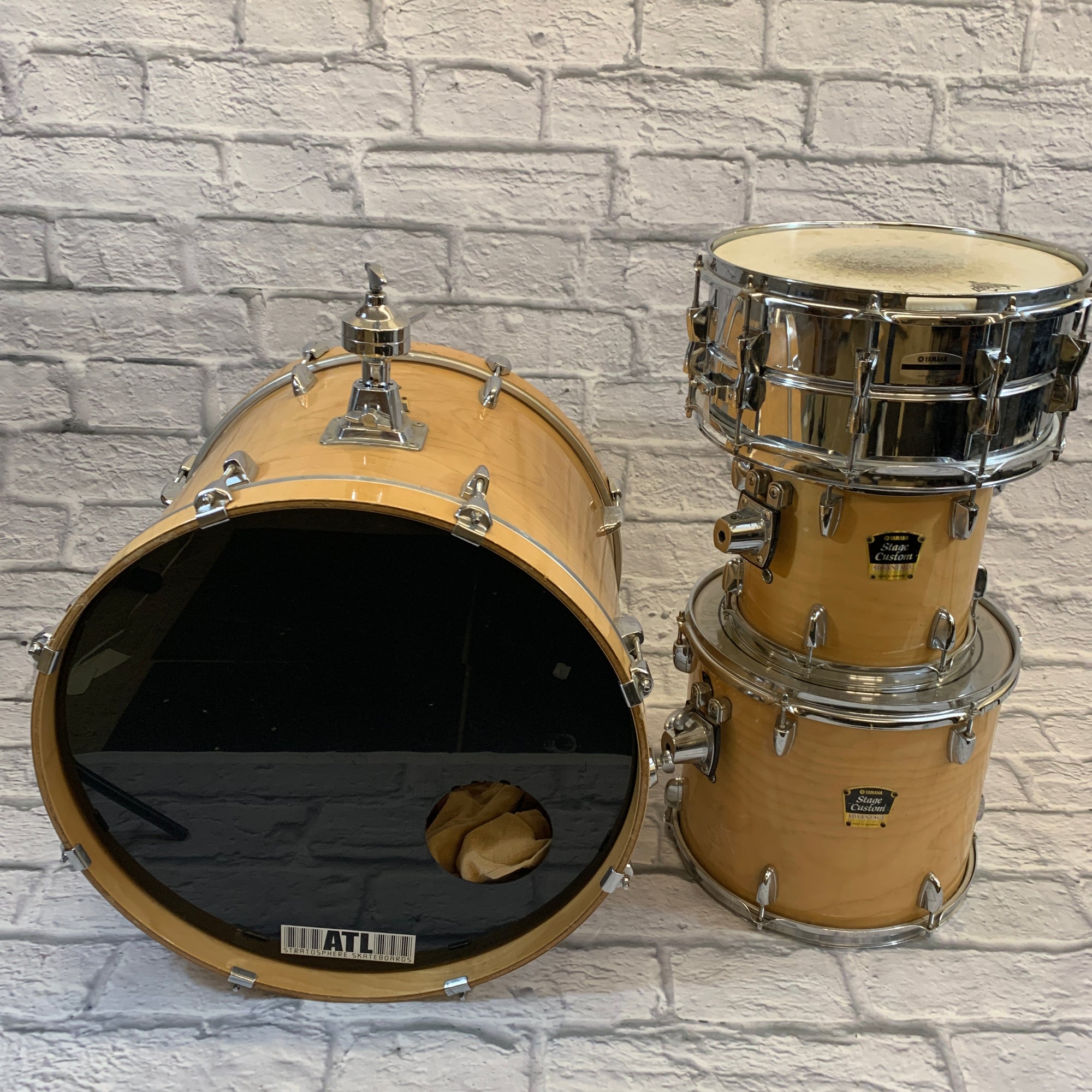 Yamaha Stage Custom 4 Piece Drum Kit