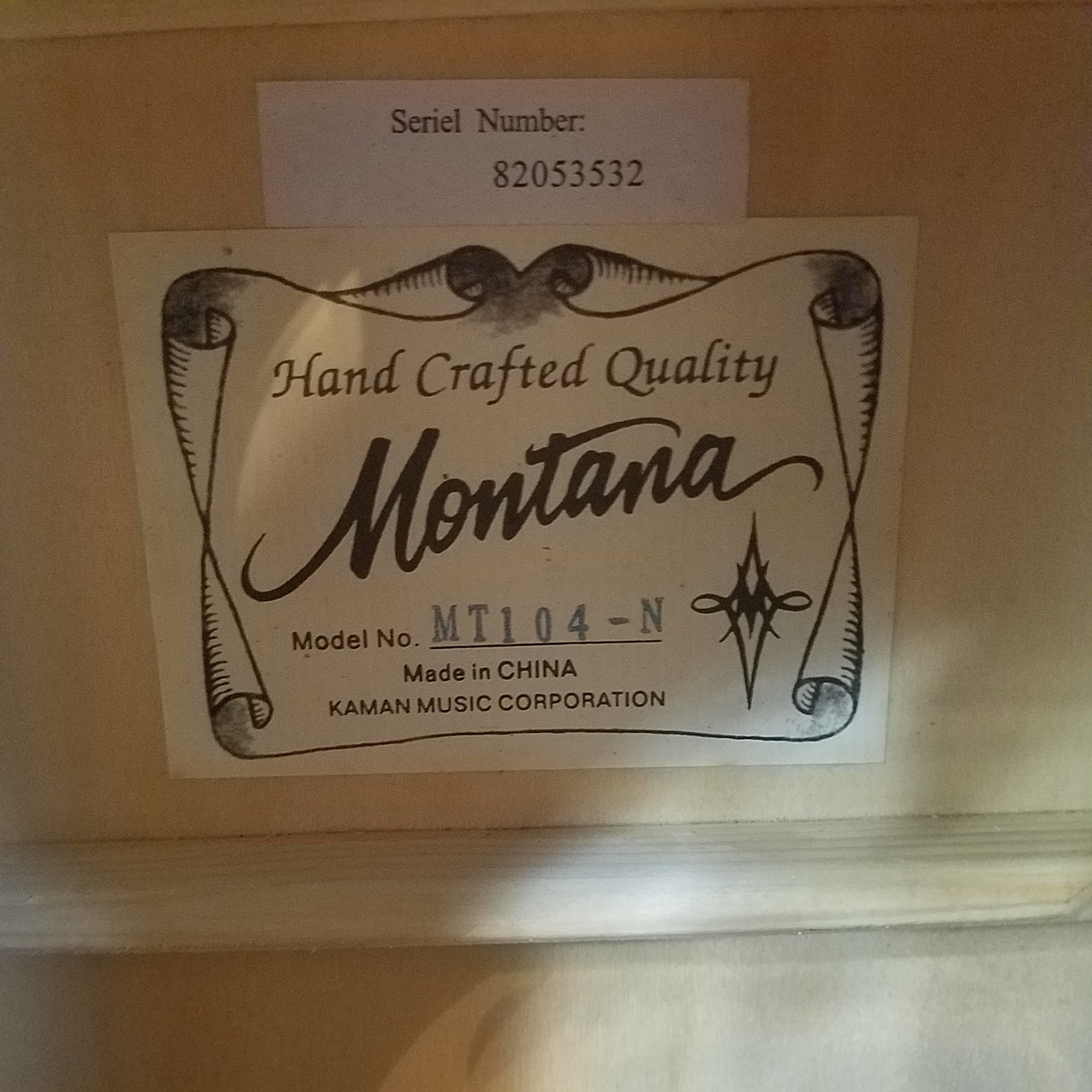 Montana MT-104 Natural