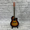 Glarry GT101 Acoustic Guitar - 3-Color Sunburst