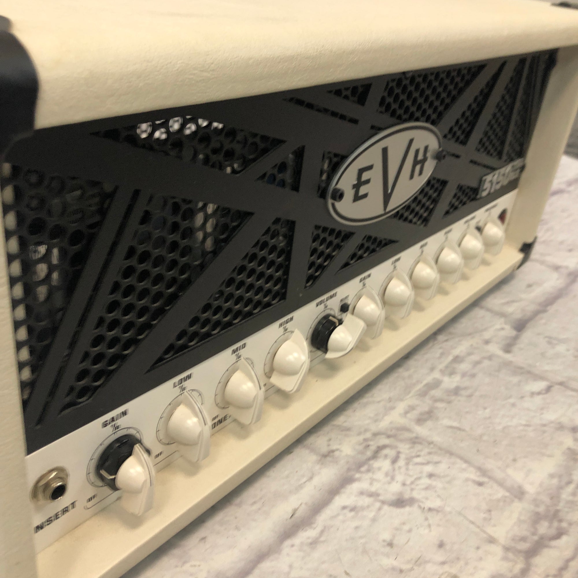 EVH 5150 III 6l6 3 Channel 50w Head Ivory