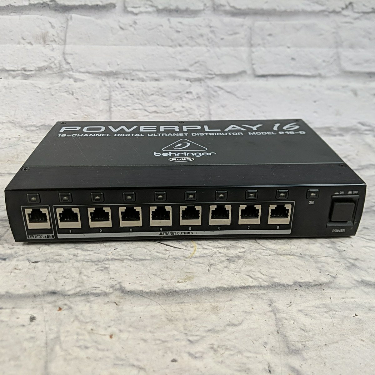Behringer Powerplay P16-D 16-channel Ultranet Distribution Module