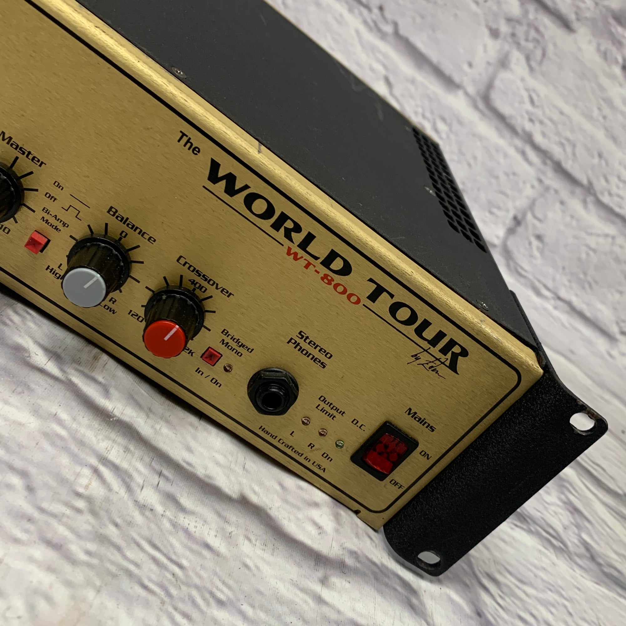 Eden Amplification World Tour 800 Head