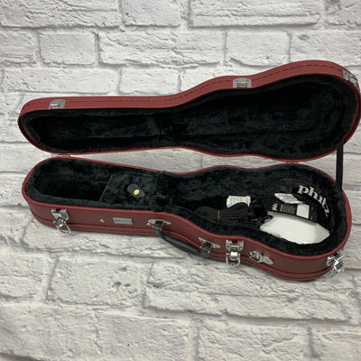Phitz Concert Uke Hard Case, Red