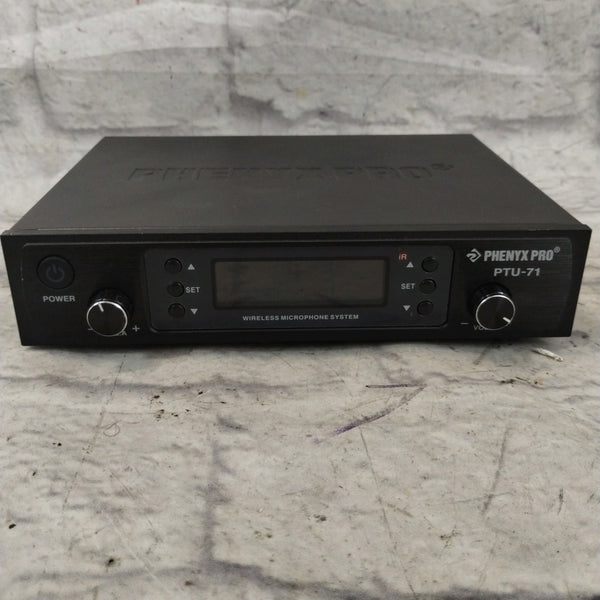 Phenyx Pro PTU71 Wireless Microphone System Evolution Music