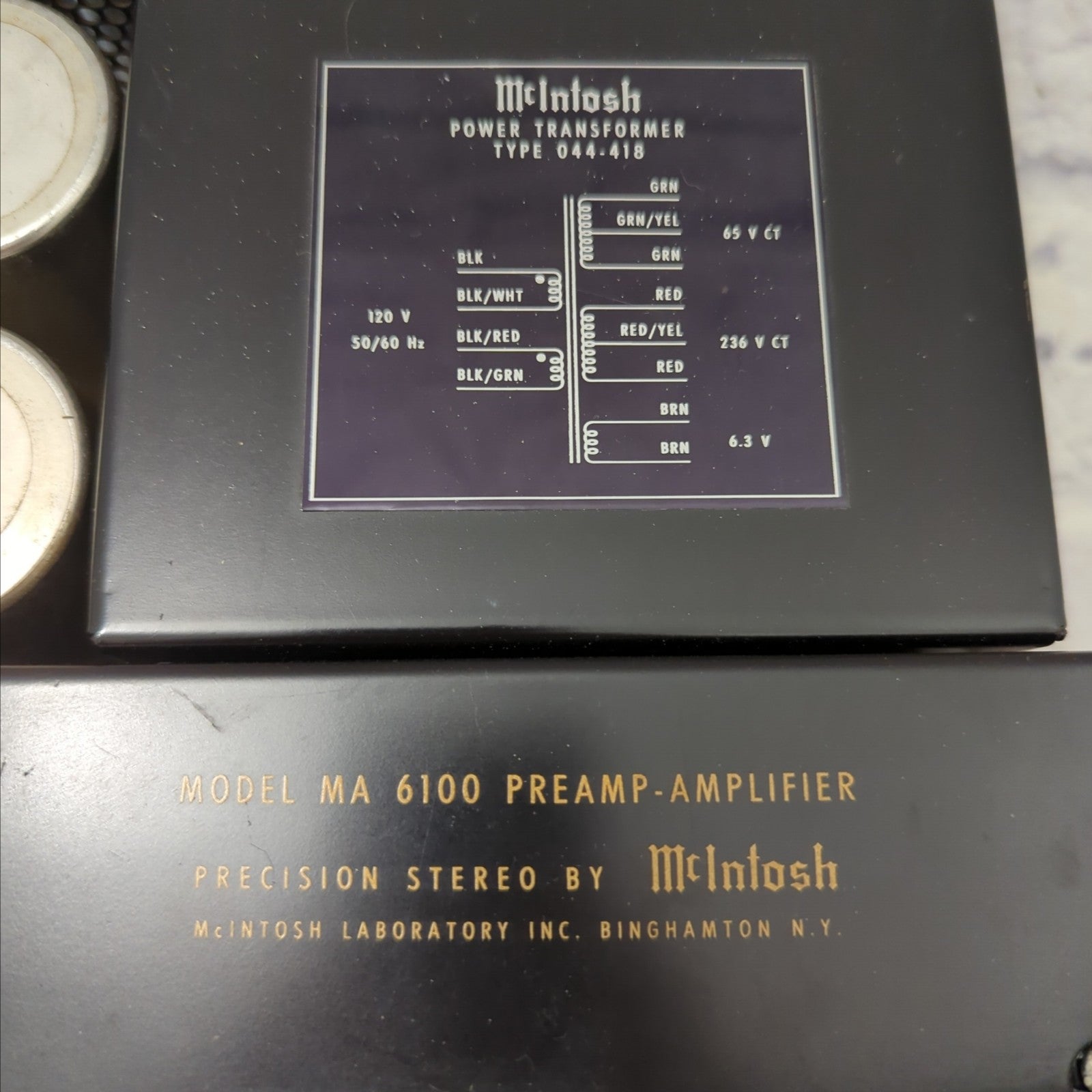 McIntosh Model MA6100 Integrated Amplifier