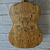 Cordoba 24B Baritone Solid Cedar Top, Spalted Maple Back & Sides Ukulele