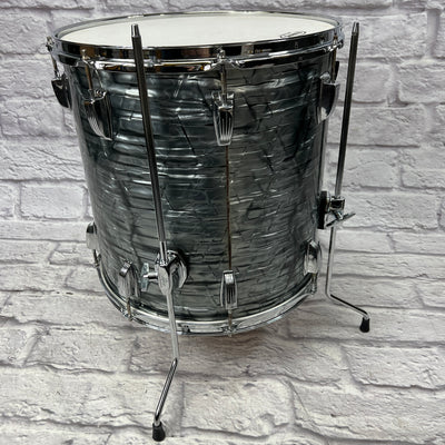 Ludwig Blue Olive B/O 12 16 20 - Sky Blue Pearl Vintage 1970s