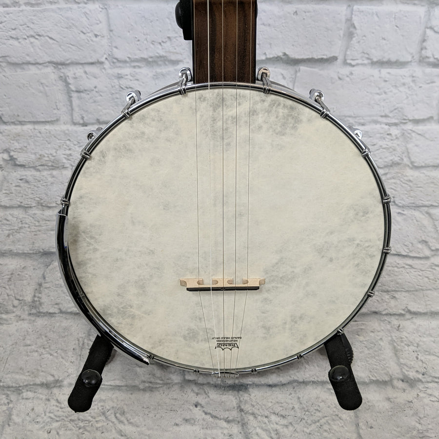 Gold Tone CC-OT Cripple Creek Openback Banjo (Five String, Vintage Brown) with Extras