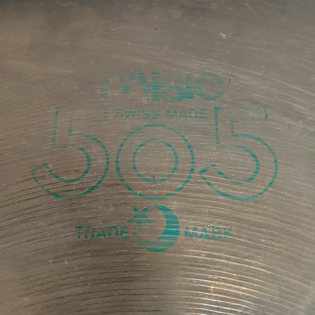 Paiste 505 Green Label 16 Crash Cymbal