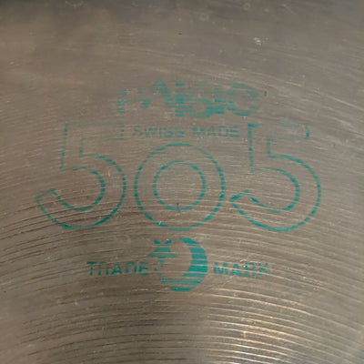 Paiste 505 Green Label 16 Crash Cymbal