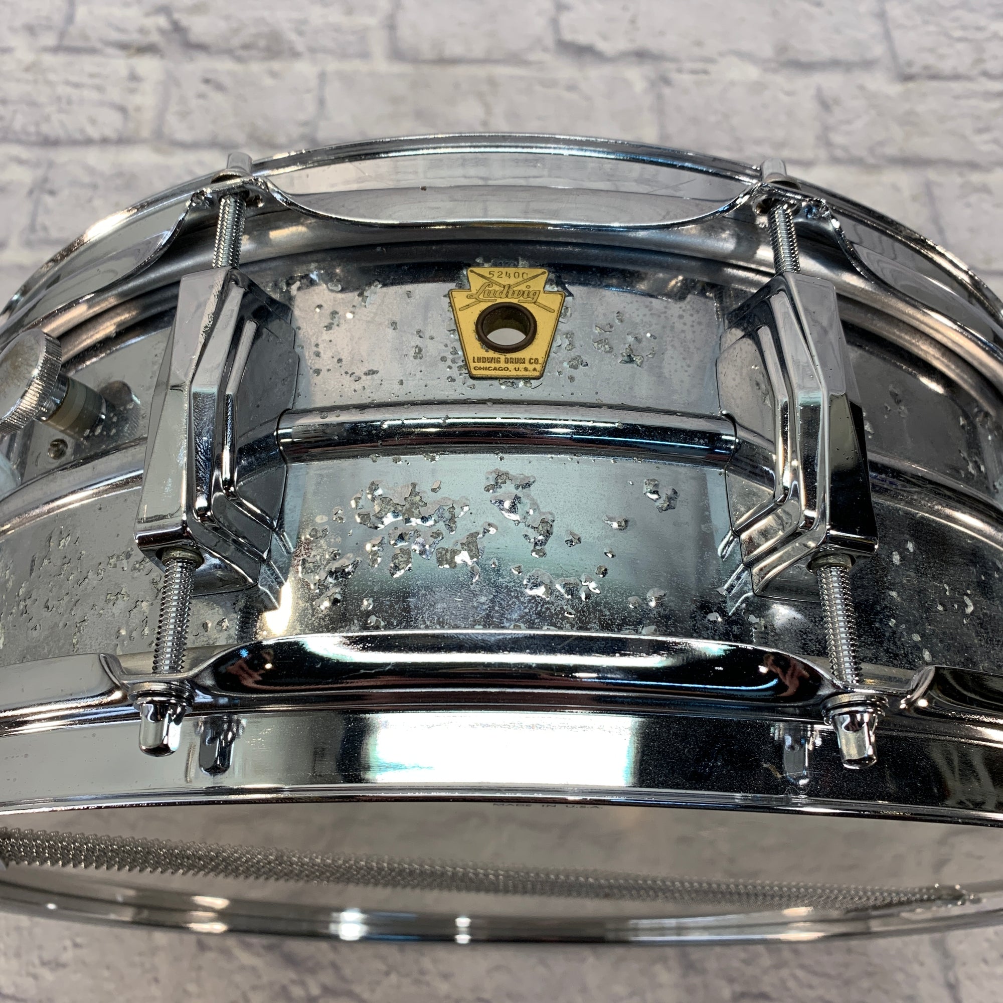 Ludwig 1960's Supraphonic 5X14 Snare Drum