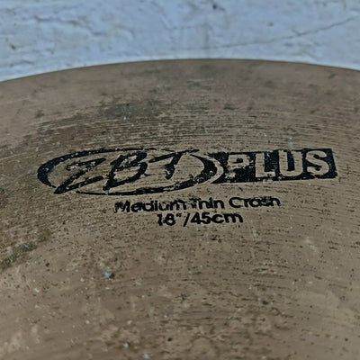 Zildjian ZBT Plus Medium Thin Crash 18 Crash Cymbal