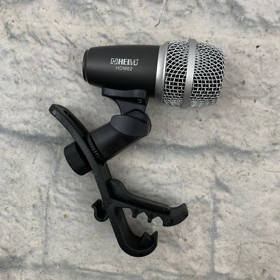 Heimu HDM62 Drum Mic Microphone with Clip Mount