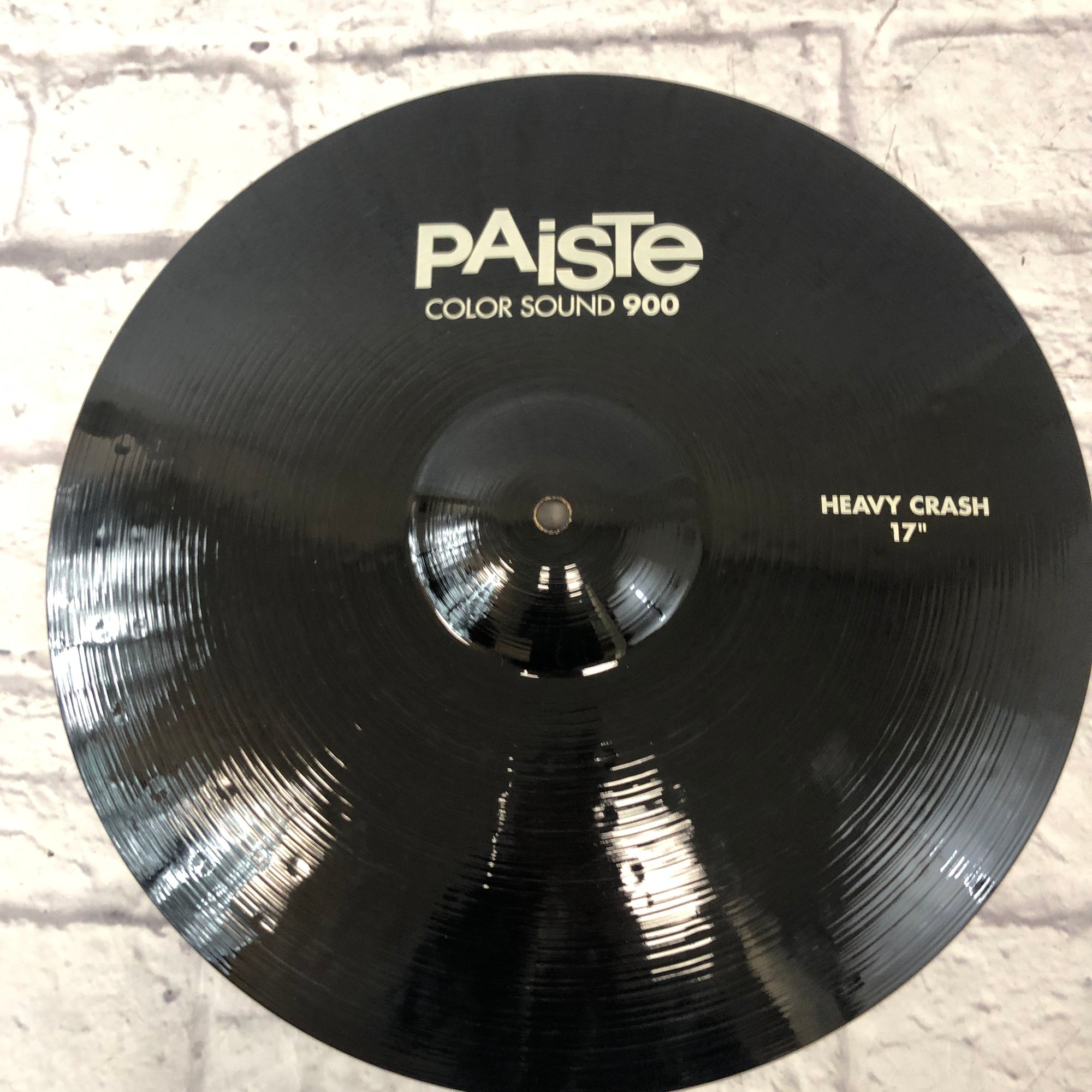 Paiste 17 ColorSound Black Heavy Crash Cymbal