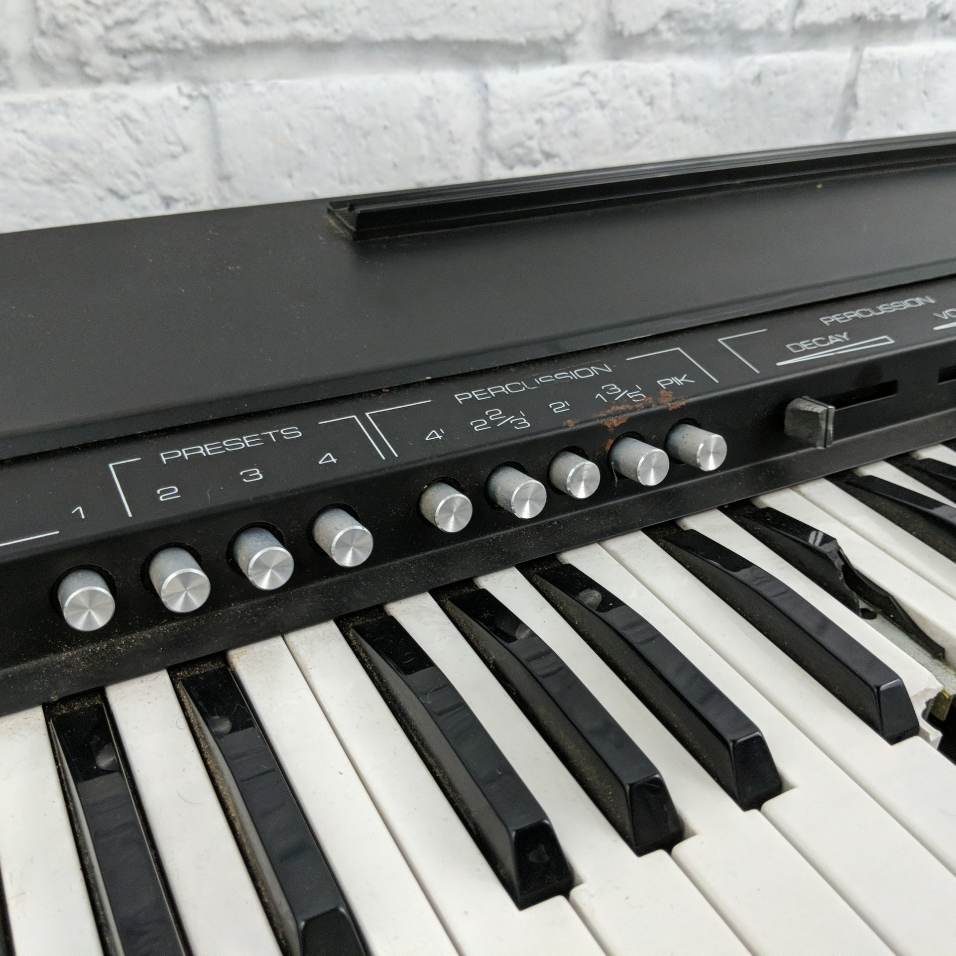 Vintage Crumar Organizer Univox Drawbar Organ