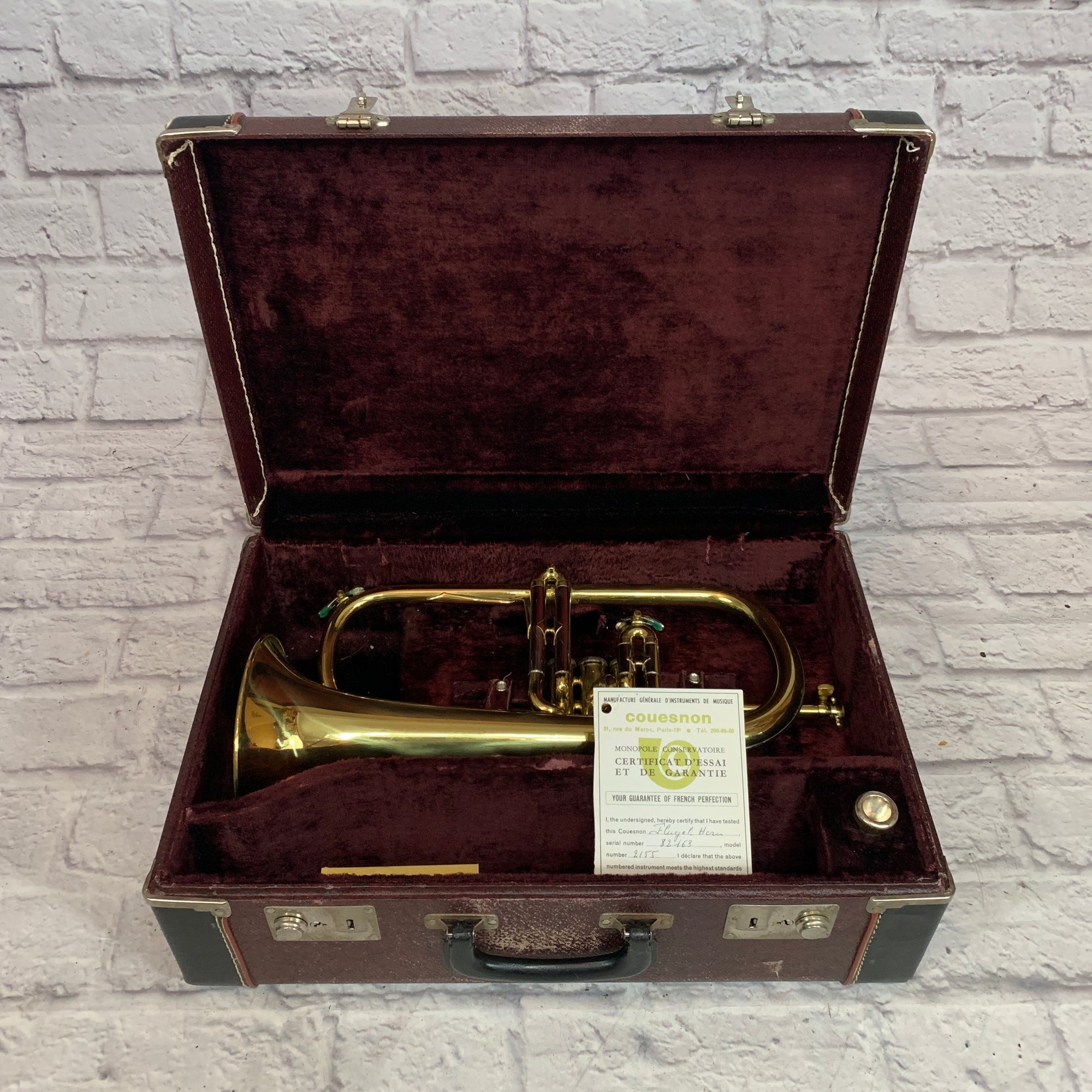 ** Couesnon Paris Professional Bb Flugelhorn