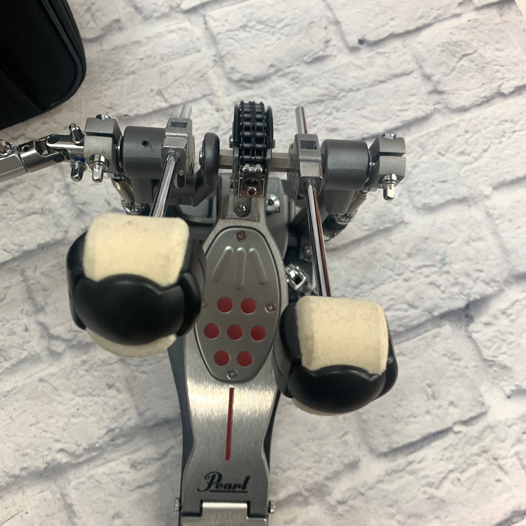 Pearl Eliminator Redline Double Bass Drum Pedal - Chain Drive
