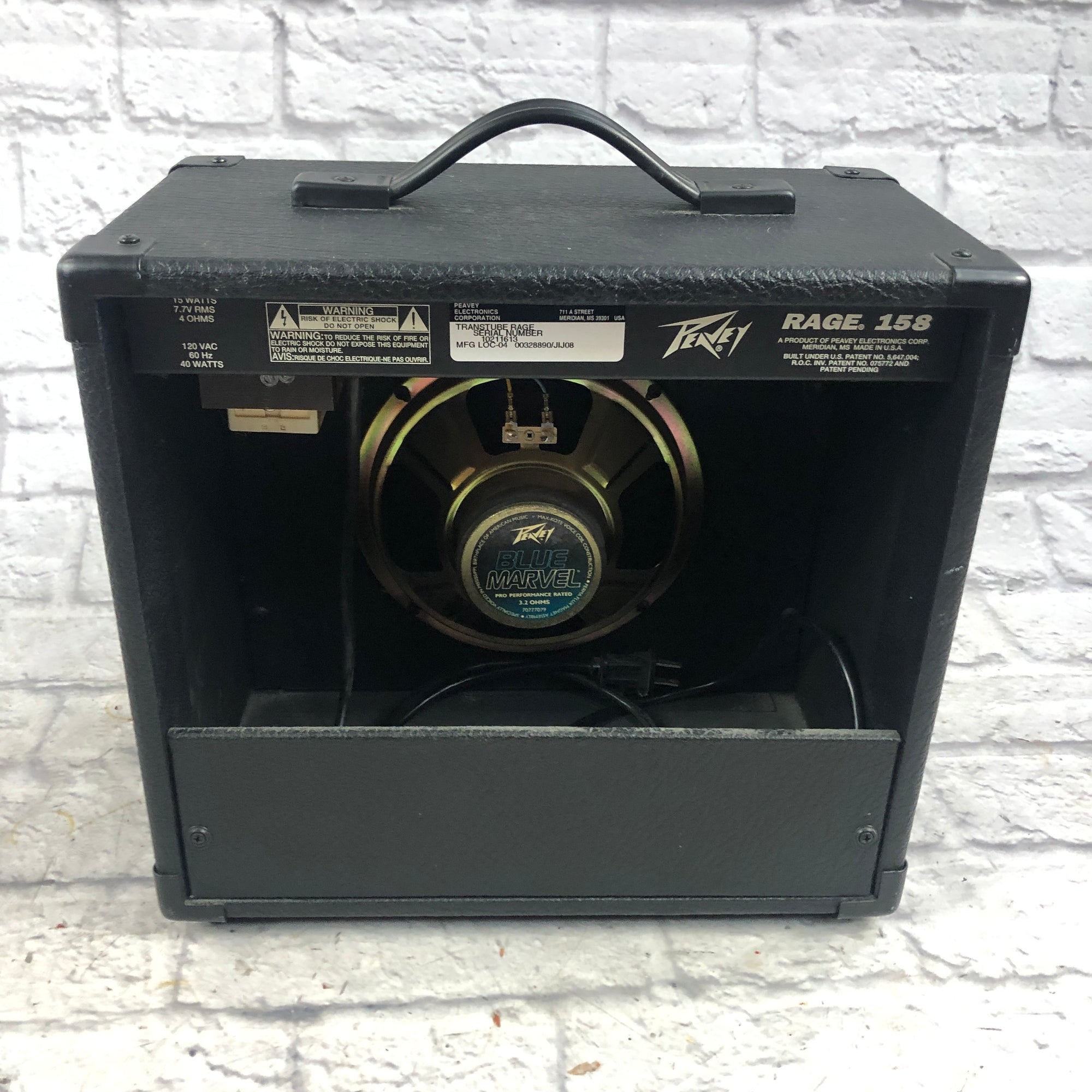 Peavey Rage 158  Guitar Combo Amp AS IS