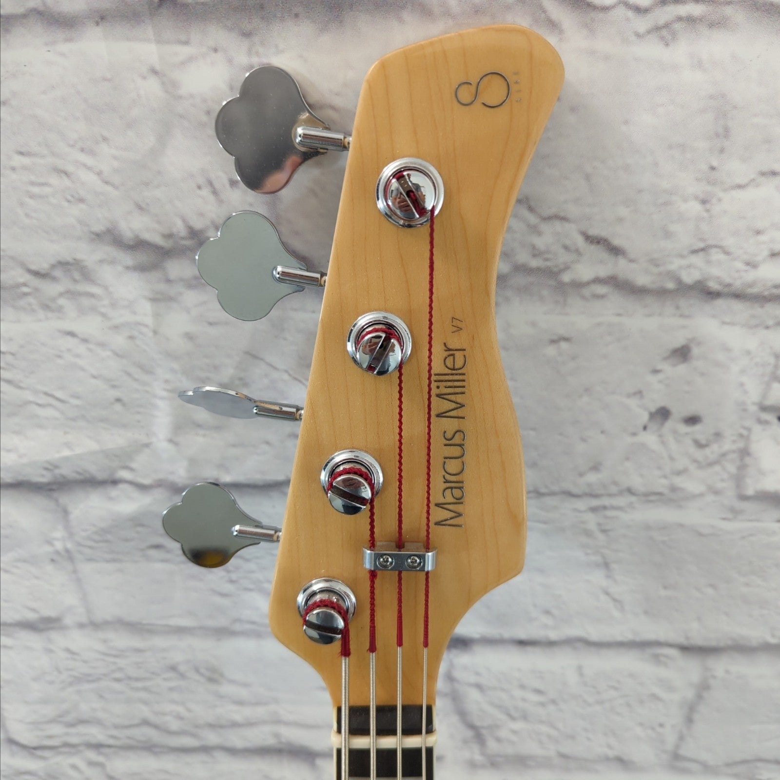 Sire Marcus Miller V7 AWH Alder Ebony Fretboard Antique White 4 String Bass Guitar