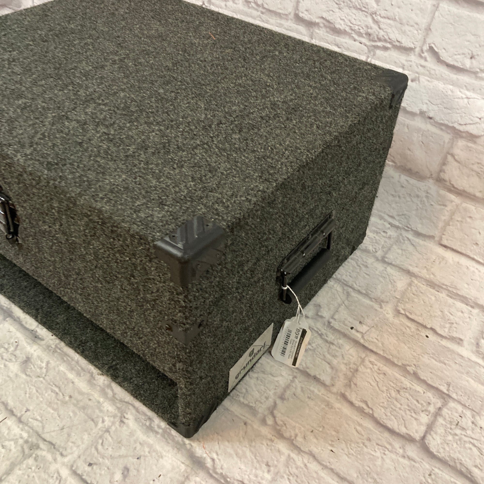 Grundorf Carpeted Mixer 2U x 8U Rack Case