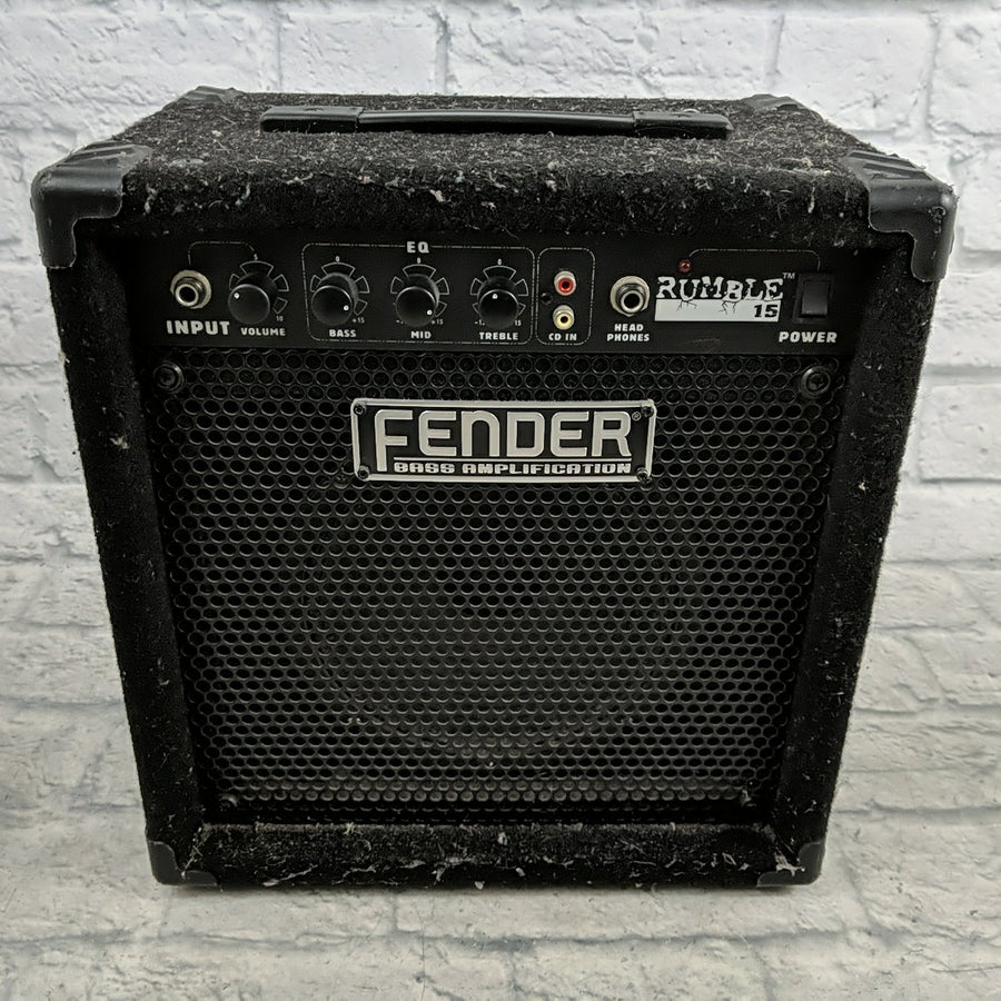 Fender Rumble 15 Combo Bass Amp