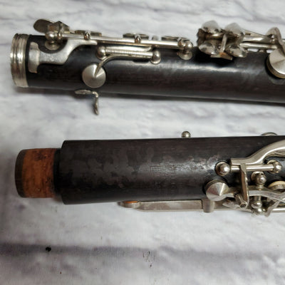 Vintage Martin Freres Woodwinds Wood Clarinet