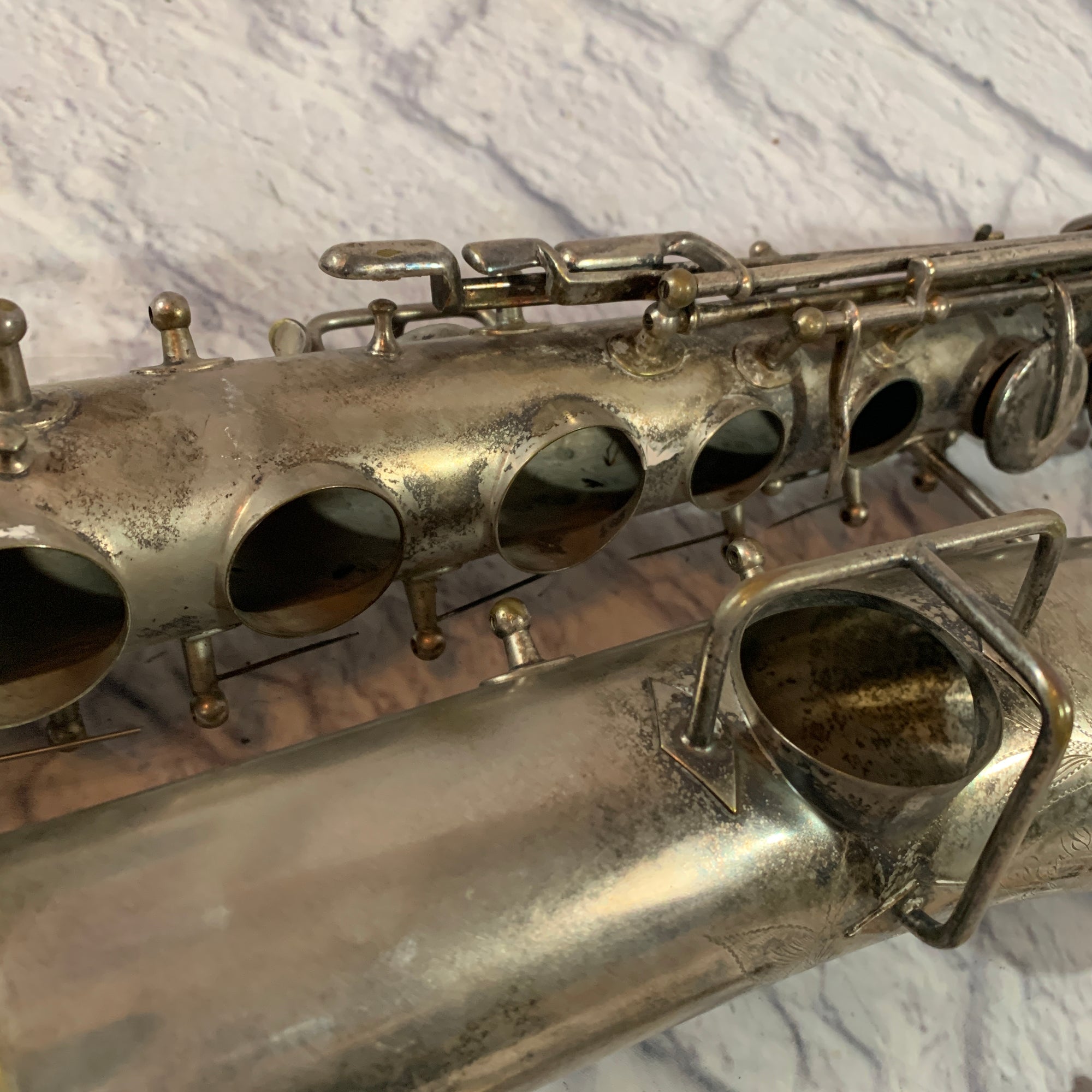 Vintage 1920's Lyon and Healy American Professional Saxophone