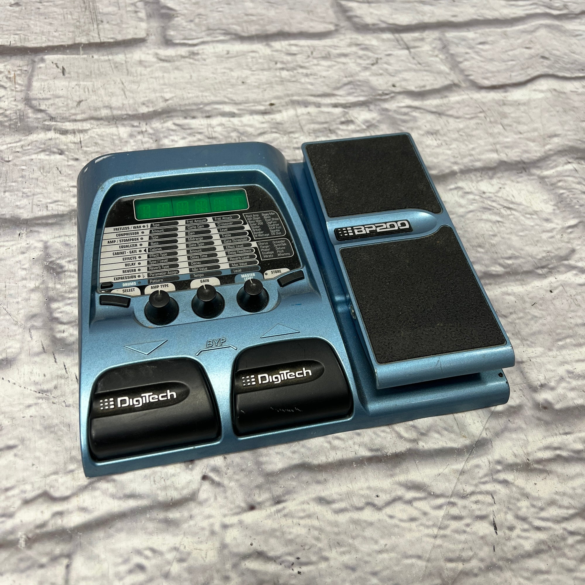 digitech effects pedals Digitech BP200 Effects Pedals