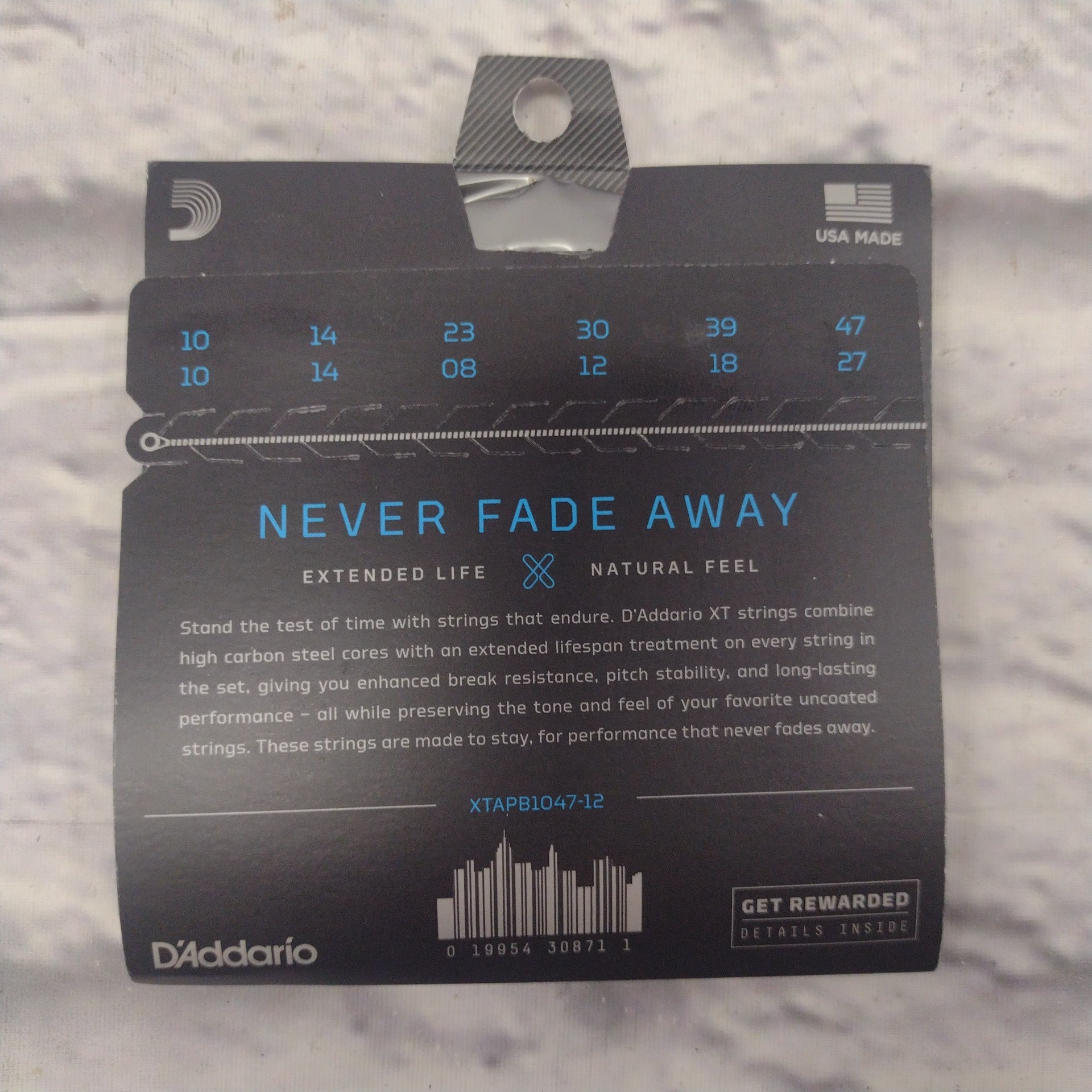 D'Addario Phosphor Bronze XT 10-47 12 String Pack