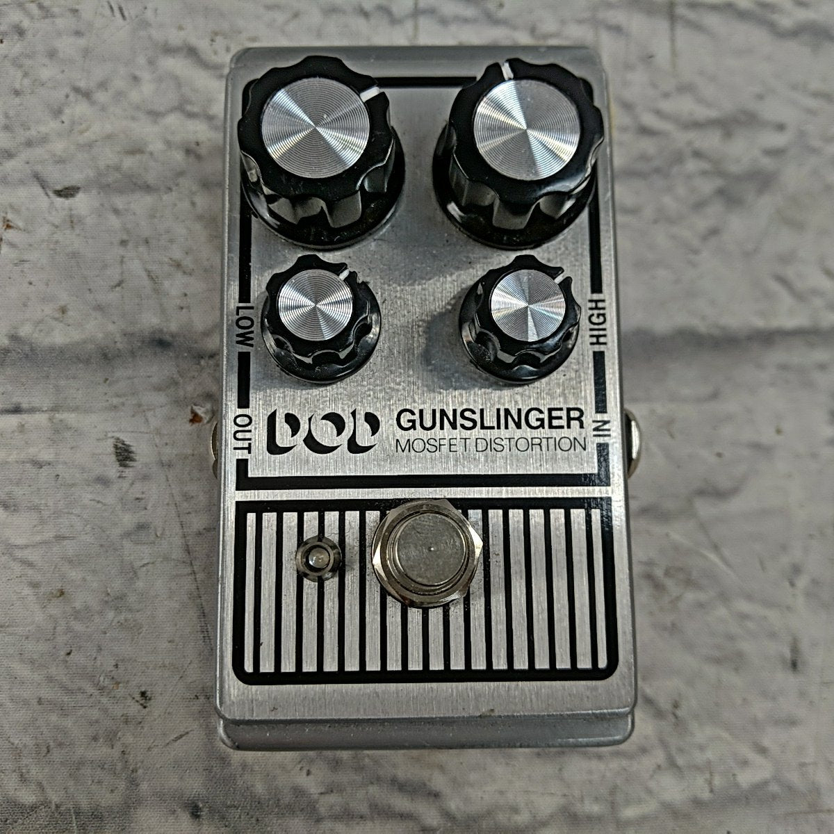 gunslinger pedal DOD Gunslinger Mosfet Distortion Pedal