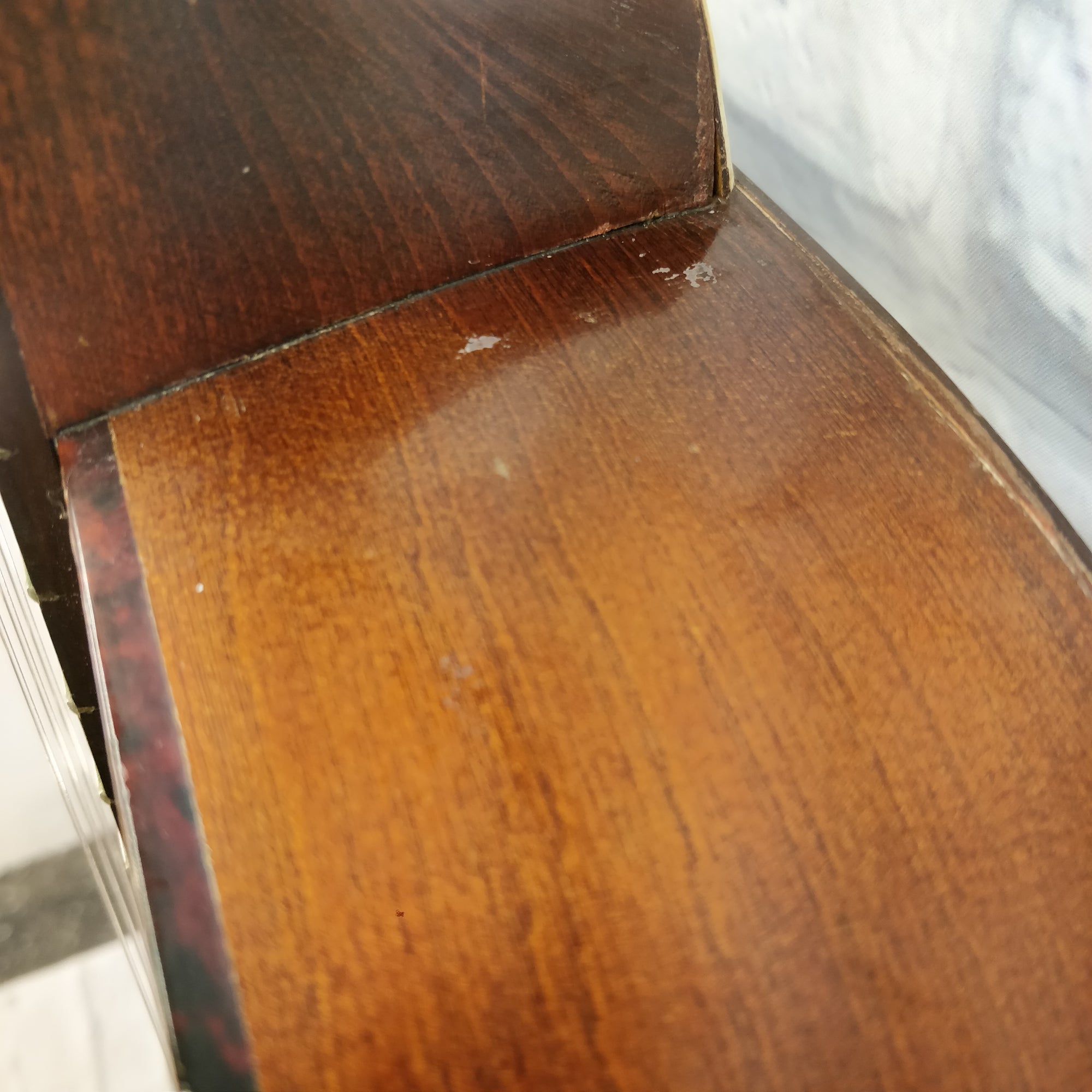 1963 Harmony H173 Classical Guitar (Rebuilt) w Orig Chipboard Case