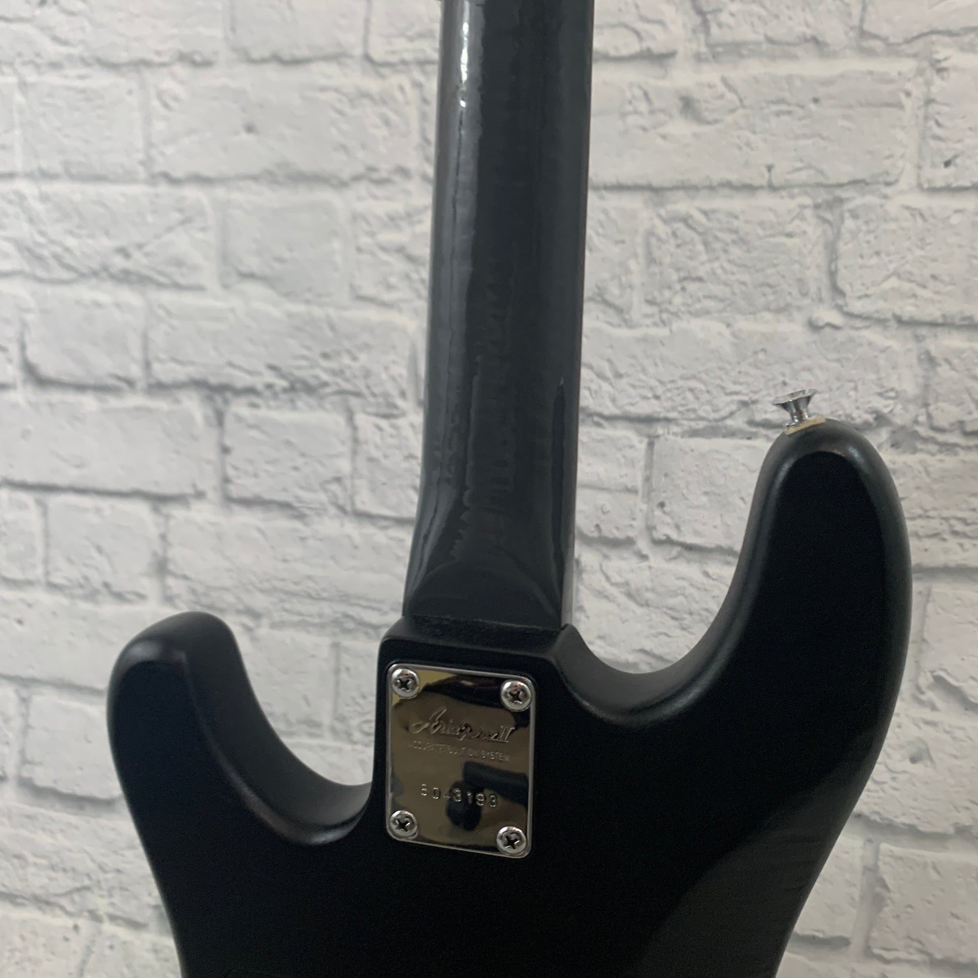 Heavily Customized 4 String Bass Guitar Aria Pro II SLB-2