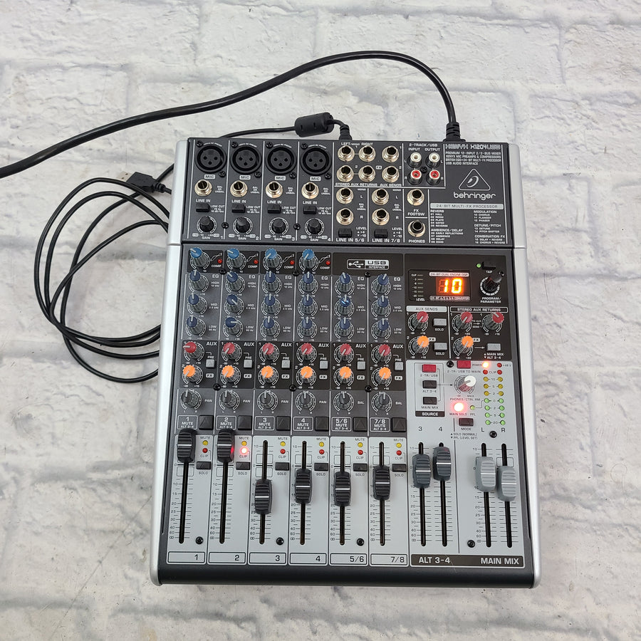Behringer Xenyx 1204USB 12-Input Mixer w/ USB Interface