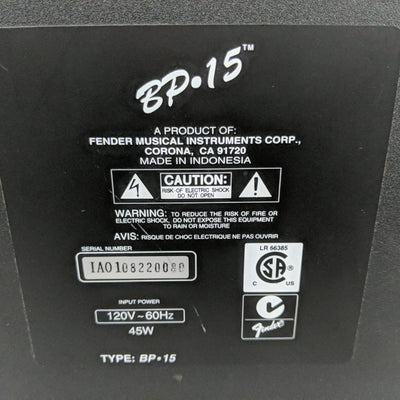 Squier BP-15 Bass Combo Amplifer