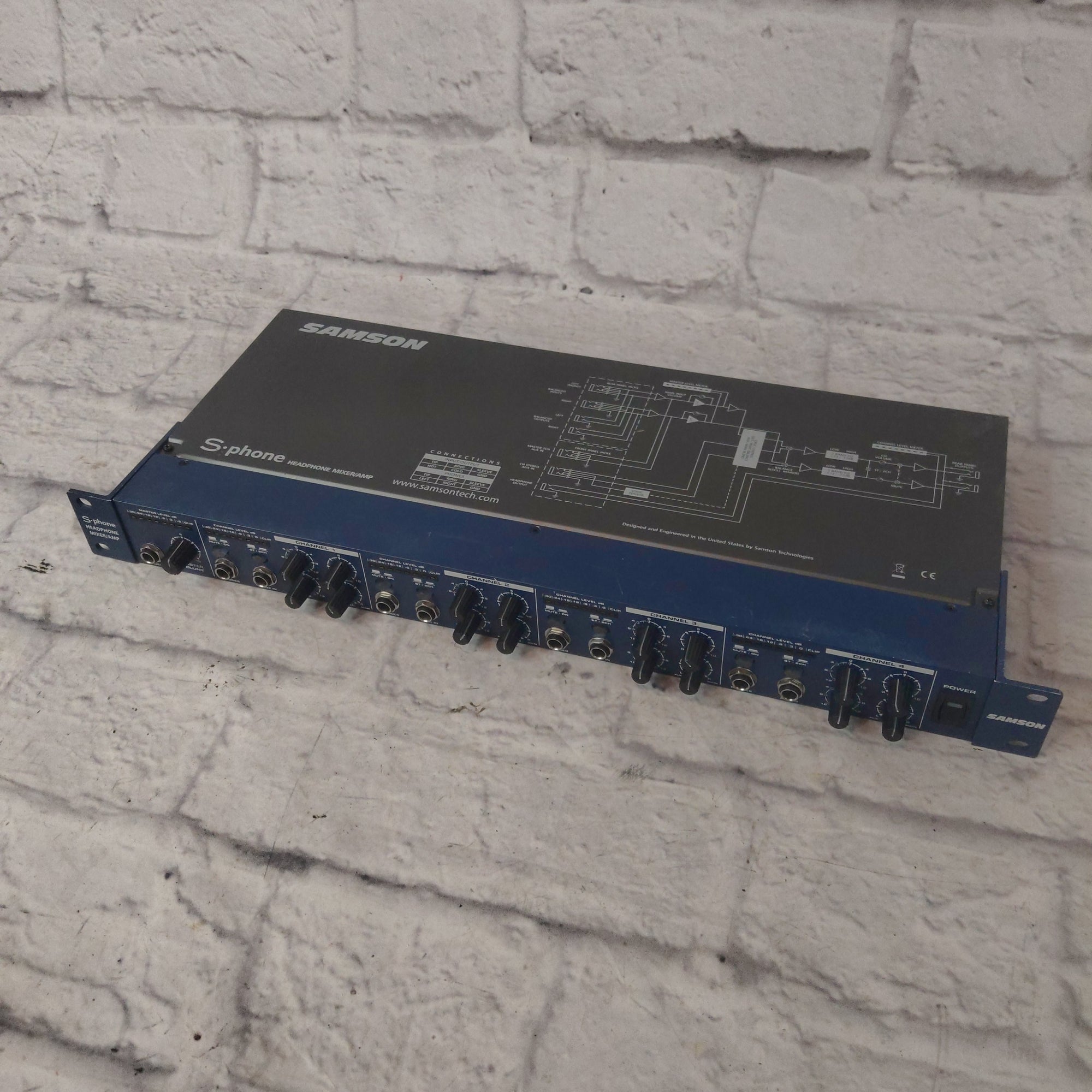 Samson S-Phone S Class Headphone Mixer / Amp