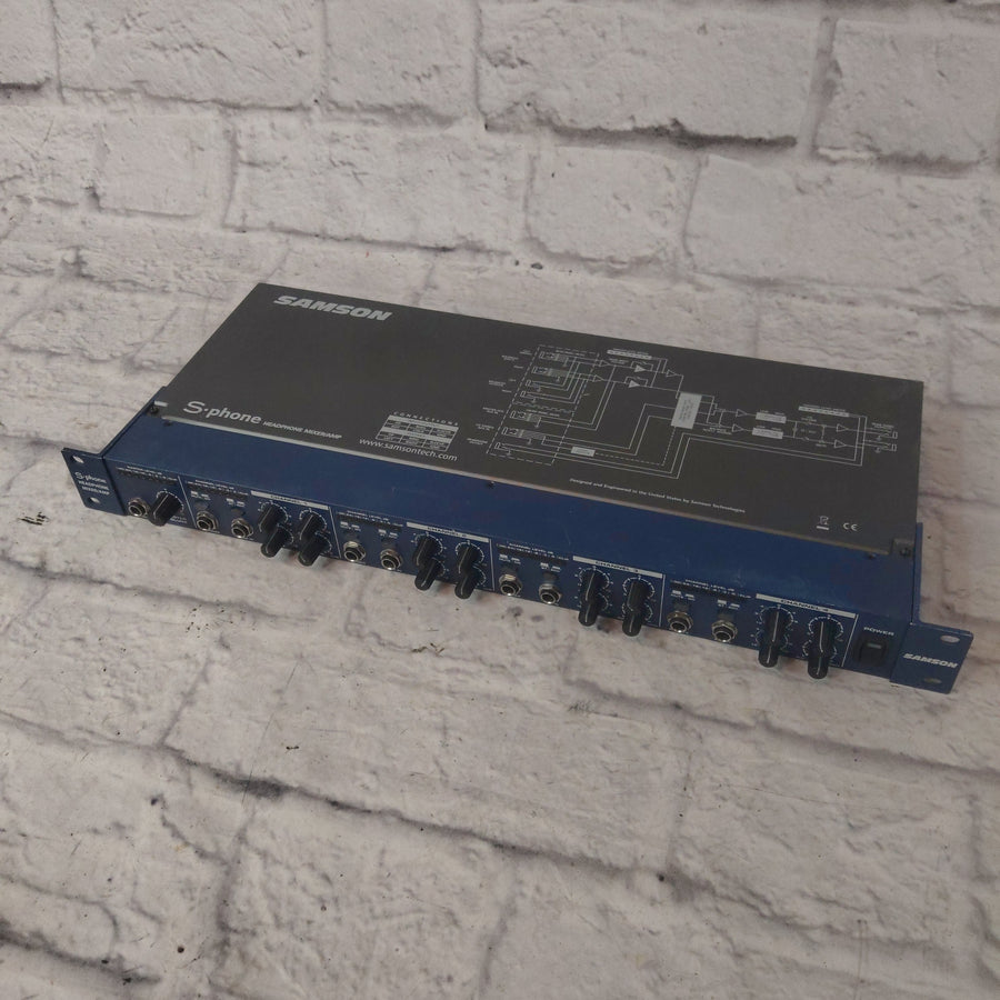 Samson S-Phone S Class Headphone Mixer / Amp