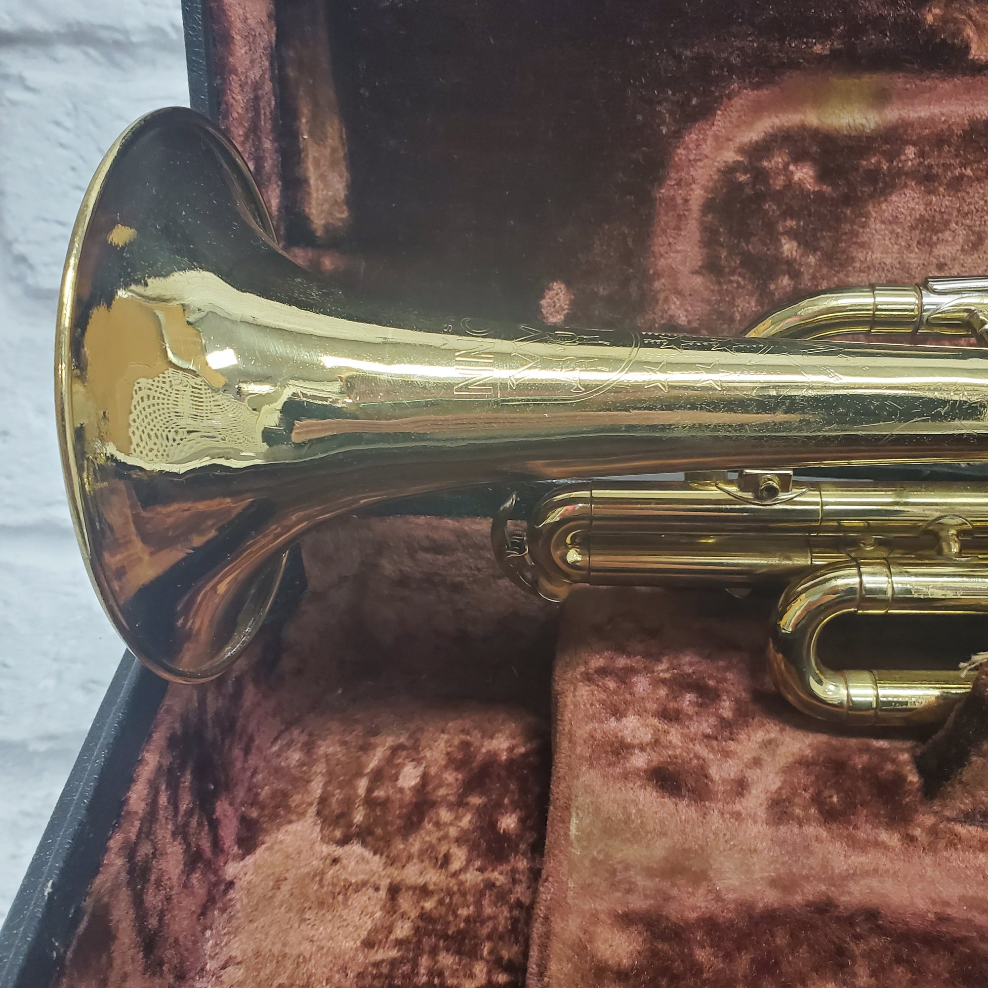 Vintage 1960 Conn Director Cornet w/ Conn Case - Evolution Music