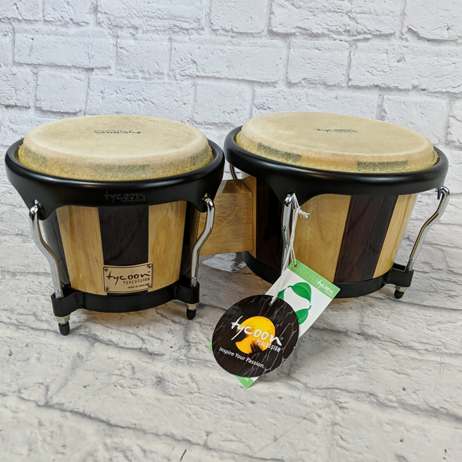 Tycoon TB-80 B RE 7" and 8.5" Artist Series Retro Finish Bongos - New Old Stock!